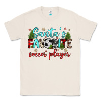 Natural santa s favorite soccer player Classic Tee - JahusDesignShop
