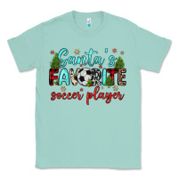 Seafoam santa s favorite soccer player Classic Tee - JahusDesignShop