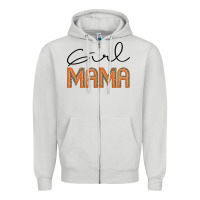 Dove Grey Girl mama Zipper Hoodie - JahusDesignShop