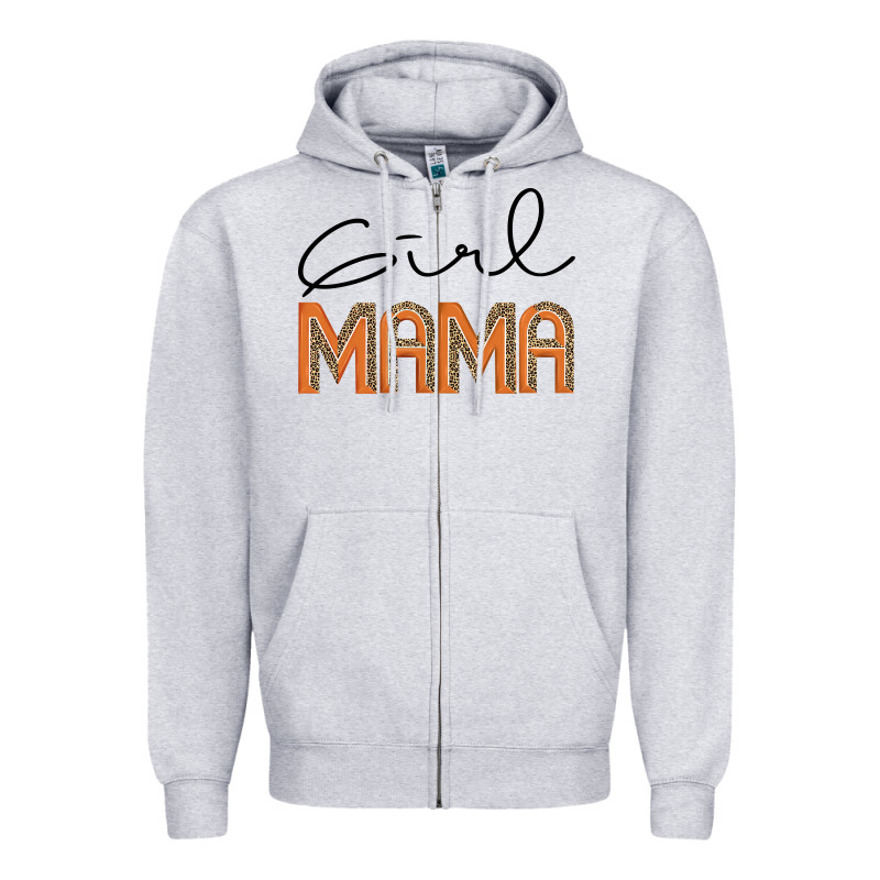 Girl Mama Zipper Hoodie by JahusDesignShop | Teevron
