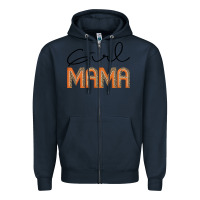 Navy Girl mama Zipper Hoodie - JahusDesignShop