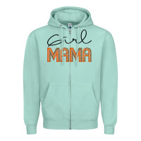 Seafoam Girl mama Zipper Hoodie - JahusDesignShop