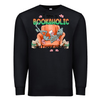 Black bookaholic Premium Sweatshirt - MaliasSmallBusiness