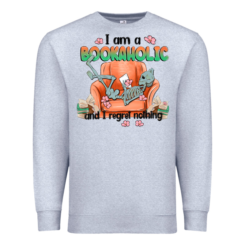 Bookaholic Premium Sweatshirt by MaliasSmallBusiness | Teevron