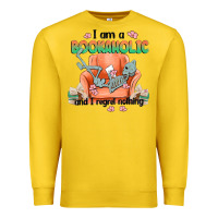 Lemon bookaholic Premium Sweatshirt - MaliasSmallBusiness