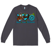 Smoke peace love  gemstone Long Sleeve Tee - AdoDesignShop