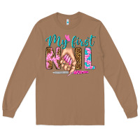 Toasted Coconut my first nail bbs Long Sleeve Tee - BundleAndBundleShop