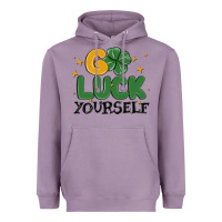 Lavender go luck yourself Heavyweight Hoodie - MaliasSmallBusiness