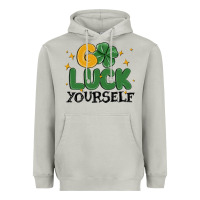 Moon Dust go luck yourself Heavyweight Hoodie - MaliasSmallBusiness