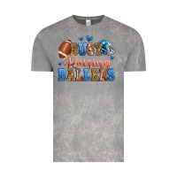 Busy Raising Ballers American Football Vintage Tee | Teevron