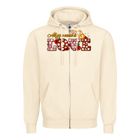 Sandshell all you need is love Zipper Hoodie - AdoDesignShop