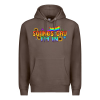Coffee Sounds Gay I'm in Pride LGBTQ Premium Hoodie - BundleAndBundleShop