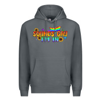 Rock Sounds Gay I'm in Pride LGBTQ Premium Hoodie - BundleAndBundleShop