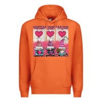 Carrot v.d 3 gnomes and hearts Premium Hoodie - AdoDesignShop