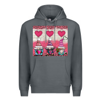 Rock v.d 3 gnomes and hearts Premium Hoodie - AdoDesignShop