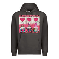 Smoke v.d 3 gnomes and hearts Premium Hoodie - AdoDesignShop