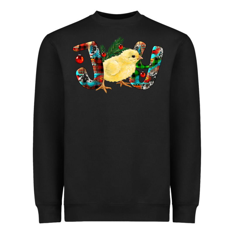 Christmas Joy Chick Heavyweight Sweatshirt by RanaPortraitStore | Teevron
