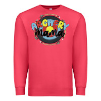 Cardinal archery mama Premium Sweatshirt - MaliasSmallBusiness