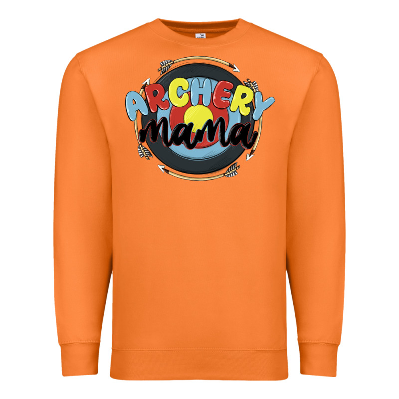 Archery Mama Premium Sweatshirt by MaliasSmallBusiness | Teevron