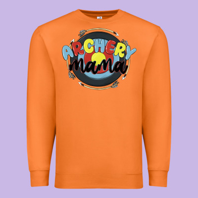 Archery Mama Premium Sweatshirt Designed By Maliassmallbusiness