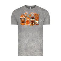 Cloud Rock Fall Coffee Cups Vintage Tee - texasbilliewilder