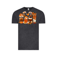 Vintage Black Fall Coffee Cups Vintage Tee - texasbilliewilder
