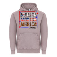 Vintage Zinc merica merica merica vintage Vintage Hoodie - texasbilliewilder