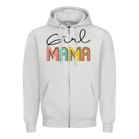 Dove Grey Girl mama Zipper Hoodie - JahusDesignShop