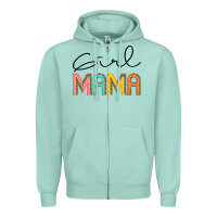 Seafoam Girl mama Zipper Hoodie - JahusDesignShop