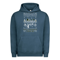 Pigment Midnight Navy Merry Christmas Urban Hoodie - Bettercallsaul