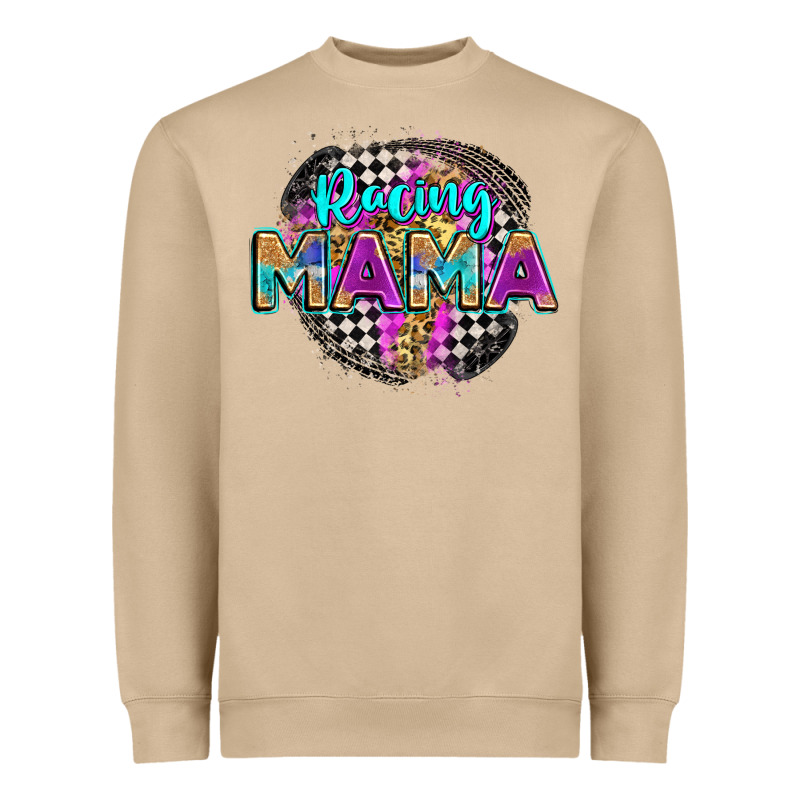 Racing Mama Heavyweight Sweatshirt by Zillion Design Studio | Teevron