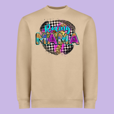 Racing Mama Heavyweight Sweatshirt Designed By Zillion Design Studio