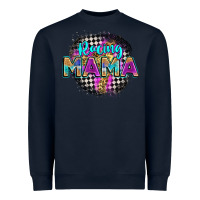 Navy racing mama Heavyweight Sweatshirt - Zillion Design Studio