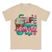 Mushroom life happens coffee  helps Classic Tee - AdoDesignShop