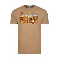 Vintage Coffee Fall Coffee Cups Vintage Tee - texasbilliewilder