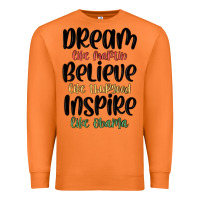 Carrot dream like martin believe like thurgood inspire li Premium Sweatshirt - MaliasSmallBusiness