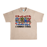 French Oak It's the guts and it's the glory a hundred stripes Urban Heavy Tee - Neo Western