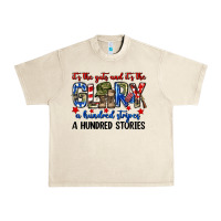 Sandshell It's the guts and it's the glory a hundred stripes Urban Heavy Tee - Neo Western