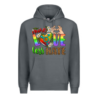 Rock More Love Less Hate LGBTQ Premium Hoodie - BundleAndBundleShop
