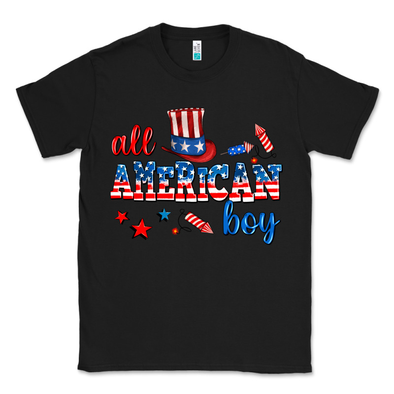 All American Boy Classic Tee by AdoDesignShop | Teevron