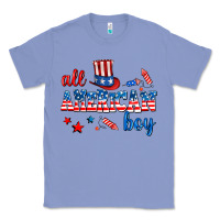 Colony Blue all american boy Classic Tee - AdoDesignShop