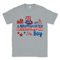 Heather Grey all american boy Classic Tee - AdoDesignShop