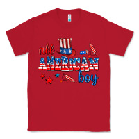 Red all american boy Classic Tee - AdoDesignShop