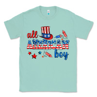 Seafoam all american boy Classic Tee - AdoDesignShop