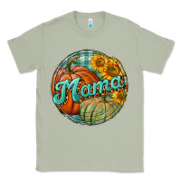 Matcha pumpkin mama with background Classic Tee - BundleAndBundleShop