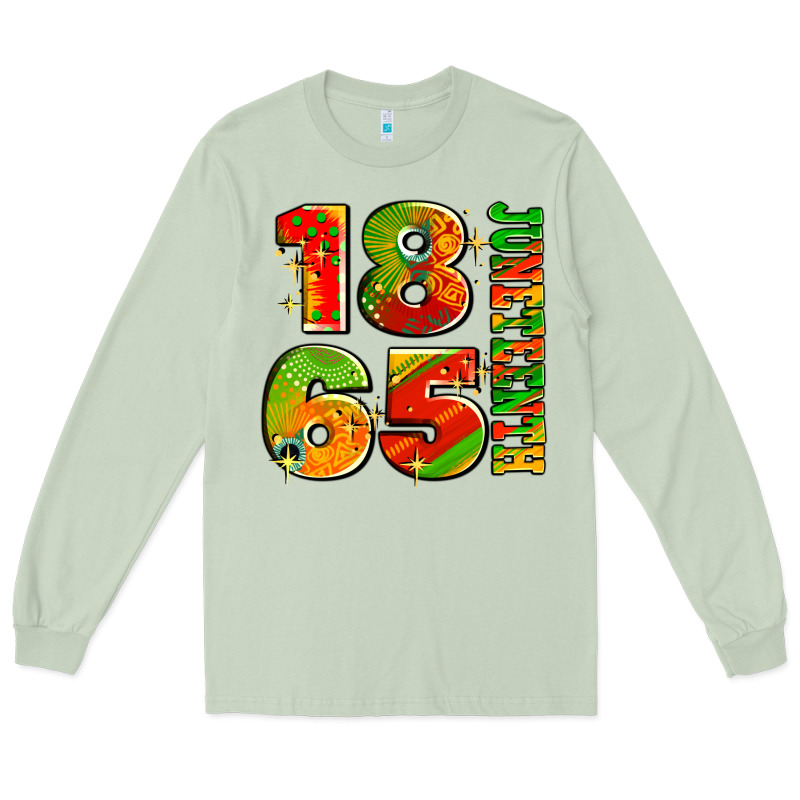1865 Juneteenth Long Sleeve Tee by AdoDesignShop | Teevron