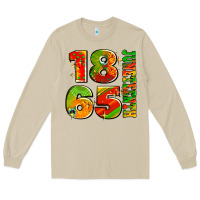 Mushroom 1865 juneteenth Long Sleeve Tee - AdoDesignShop