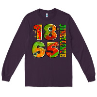 Plum 1865 juneteenth Long Sleeve Tee - AdoDesignShop