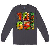 Smoke 1865 juneteenth Long Sleeve Tee - AdoDesignShop