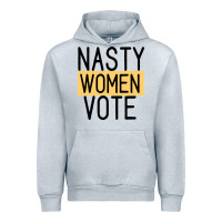 Heather Grey Nasty Women Vote Urban Hoodie - Bettercallsaul